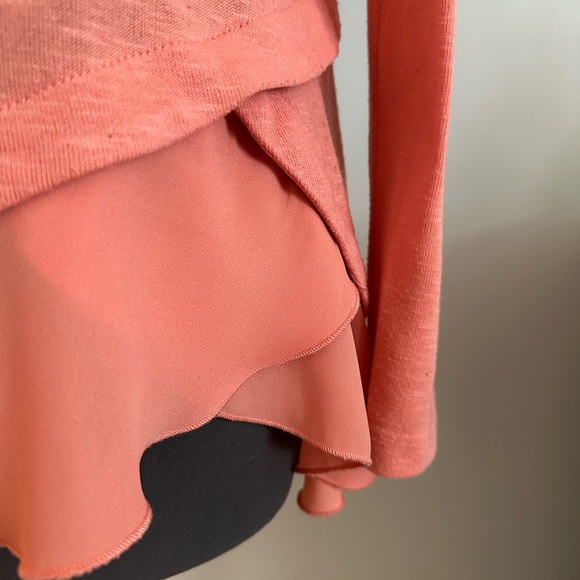 Tunic top with flounce bottom ~ worn once ~ - Picture 3 of 7